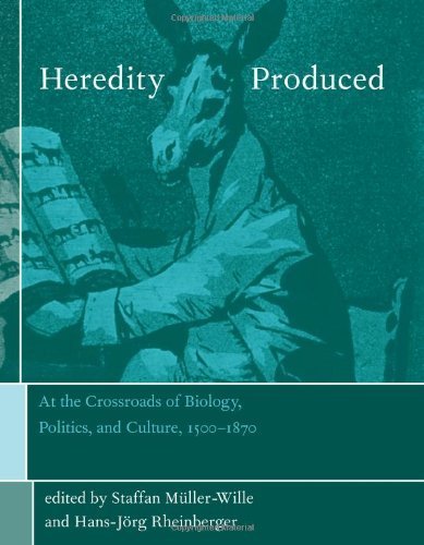 book cover: Staffan Müller-Wille, Hans-Jörg Rheinberger: Heredity Produced. At the Crossroads of Biology, Politics and Culture, 1500-1870 (2007)