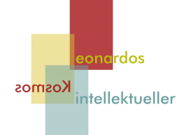 Logo zur Ausstellung "Leonardo's Intellektueller Kosmos"