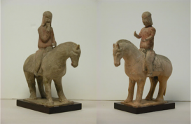 Mounted Musicians. Northern Wei dynasty (386–534 AD). 