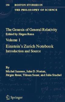 book cover: Renn/ Sauer/ Schemmel/ Stachel: The Genesis of General Relativity. Vol. 1 (2007) 