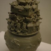 Western_Jin spirit_jar_found_in_Ningbo